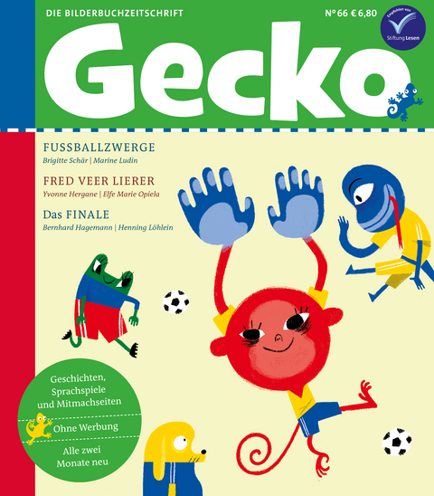 Gecko Kinderzeitschrift Band 66 - Brigitte Sch&auml;r, Yvonne Hergane, Bernhard Hagemann