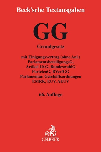 Grundgesetz f&uuml;r die Bundesrepublik Deutschland