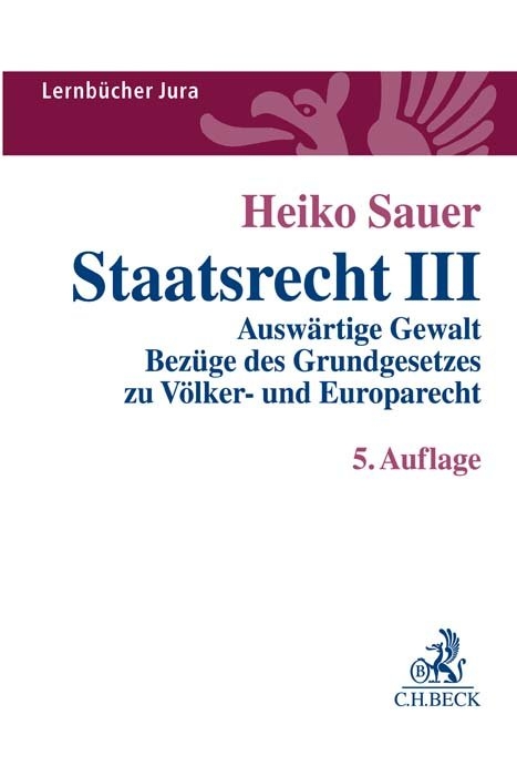 Staatsrecht III - Heiko Sauer