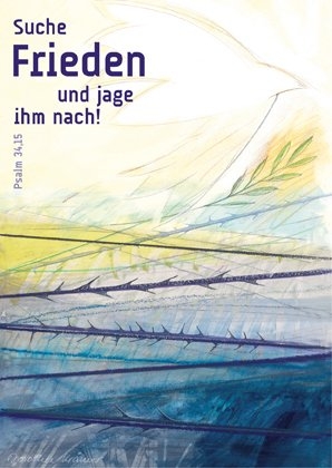 Kunstblatt 40 x 60 cm Jahreslosung 2019