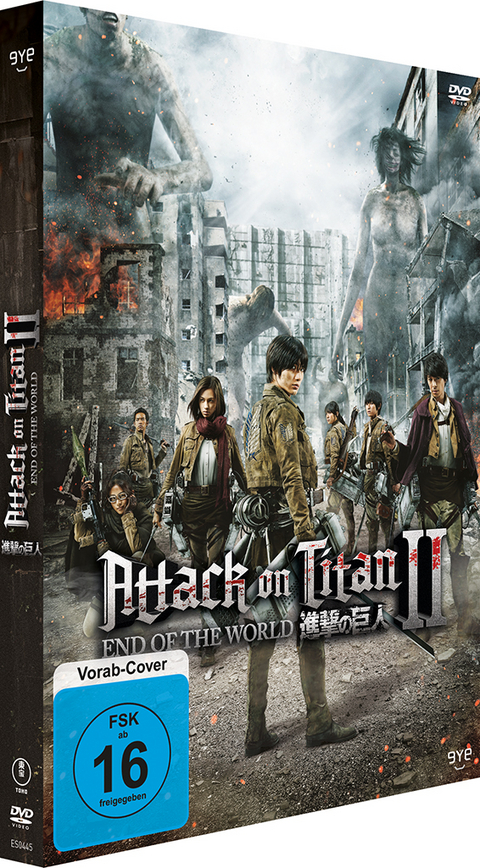 Attack on Titan II - End of the World - DVD - Shinji Higuchi