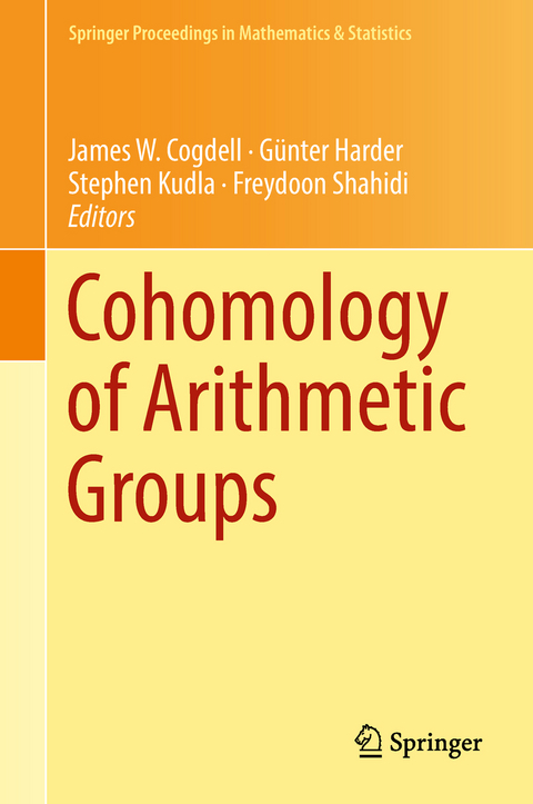 Cohomology of Arithmetic Groups - 