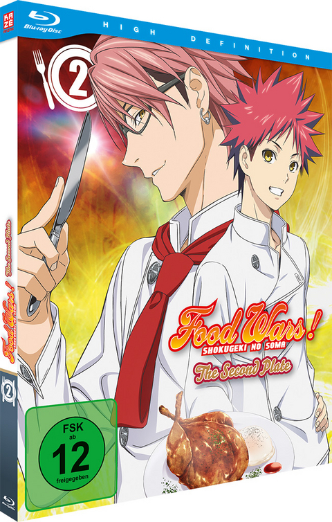 Food Wars! The Second Plate - 2. Staffel - Blu-Ray 2 - Yoshitomo Yonetani