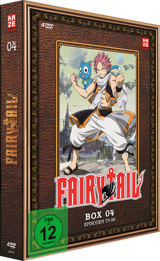 Fairy Tail - TV-Serie - DVD Box 4 (Episoden 73-98) (4 DVDs)