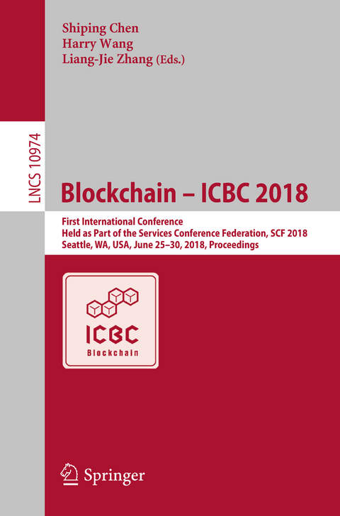 Blockchain – ICBC 2018 - 