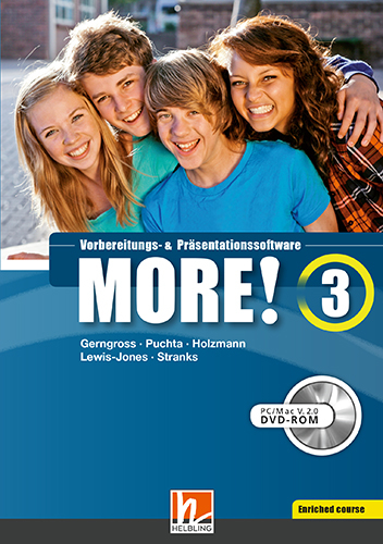 MORE! 3 Vorbereitungs- und Präsentationssoftware Enriched Course - Günter Gerngross, Herbert Puchta, Christian Holzmann, Peter Lewis-Jones, Jeff Stranks
