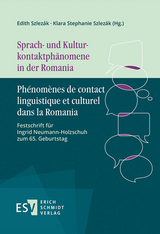Sprach- und Kulturkontaktph&auml;nomene in der Romania &ndash; Ph&eacute;nom&egrave;nes de contact linguistique et culturel dans la Romania - 