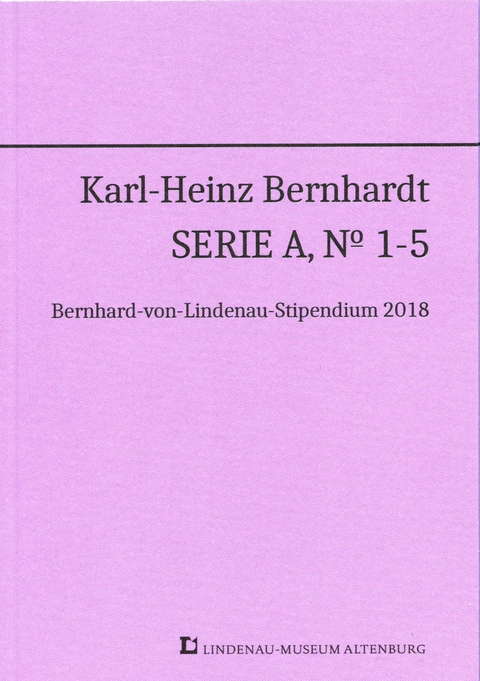 Karl-Heinz Bernhardt - Serie A, No. 1-5 - 