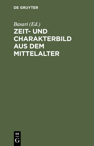 Zeit- und Charakterbild aus dem Mittelalter