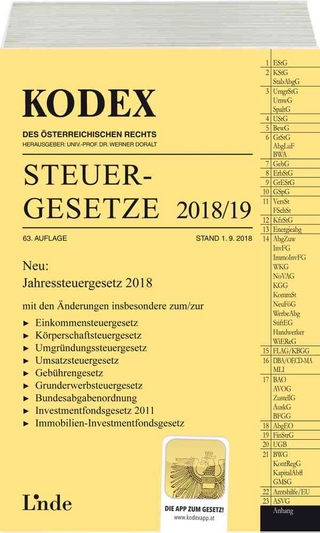 KODEX Steuergesetze 2018/19