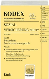 KODEX Sozialversicherung 2018/19, Band II - Brameshuber, Elisabeth; Doralt, Werner