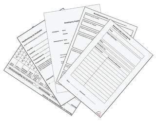 Ersatzlieferung Musterformulare