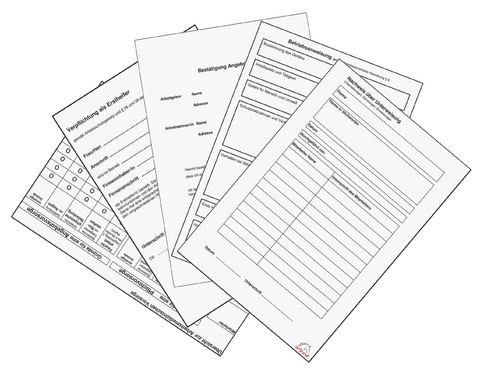 Ersatzlieferung Musterformulare - Dr. Gabriele Baatz