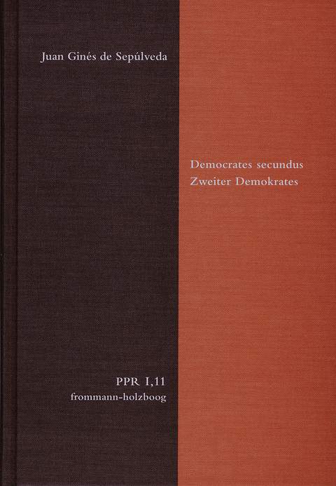 Democrates secundus. Zweiter Demokrates - Juan Gin&eacute;s de Sep&uacute;lveda
