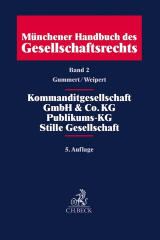 Münchener Handbuch des Gesellschaftsrechts Bd. 2