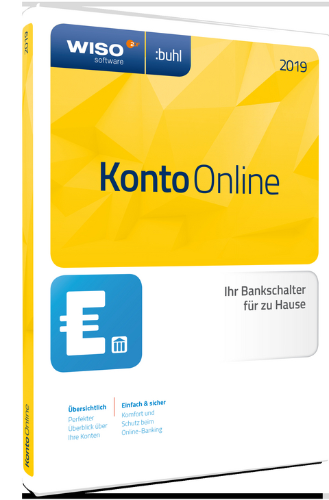 WISO Konto Online 2019, 1 DVD-ROM