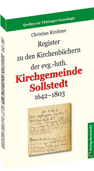 Register zu den Kirchenbüchern der evg.-luth. Kirchgemeinde Sollstedt 1642-1803