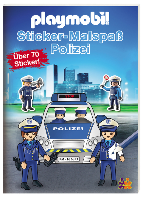 Playmobil. Mein Sticker-Malbuch Polizei