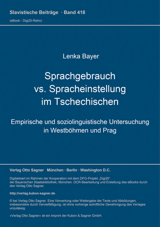Sprachgebrauch vs. Spracheinstellung im Tschechischen