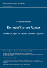 Der metafiktionale Roman - Christine Bohnet