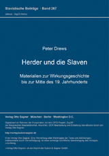 Herder und die Slaven - Peter Drews