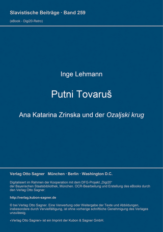 Putni tovaruš. Ana Katarina Zrinska und der Ozaljski krug