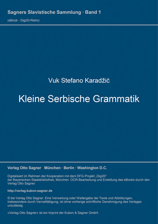 Kleine Serbische Grammatik