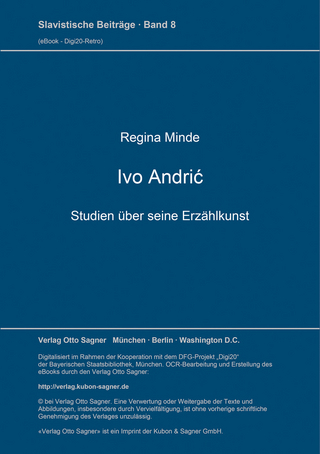 Ivo Andrić. Studien über seine Erzählkunst