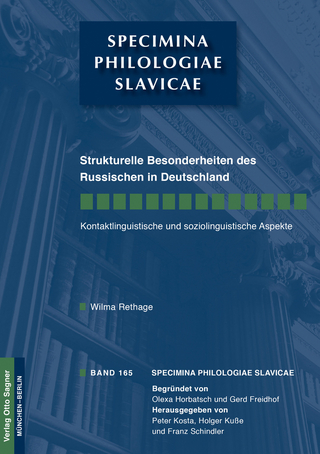 Strukturelle Besonderheiten des Russischen in Deutschland. Kontaktlinguistische und soziolinguistische Aspekte