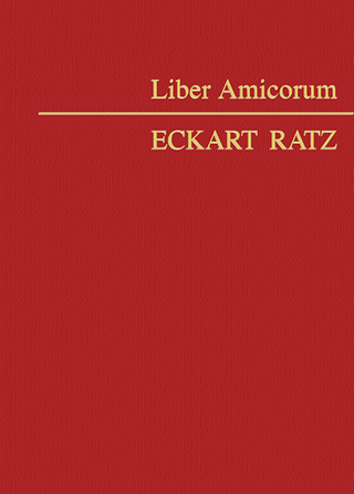 Liber Amicorum Eckart Ratz