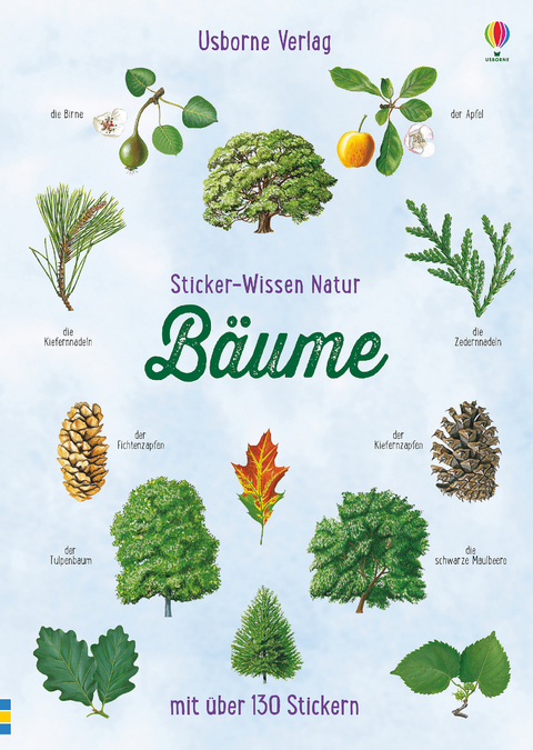 Sticker-Wissen Natur: B&auml;ume - Jane Chisholm