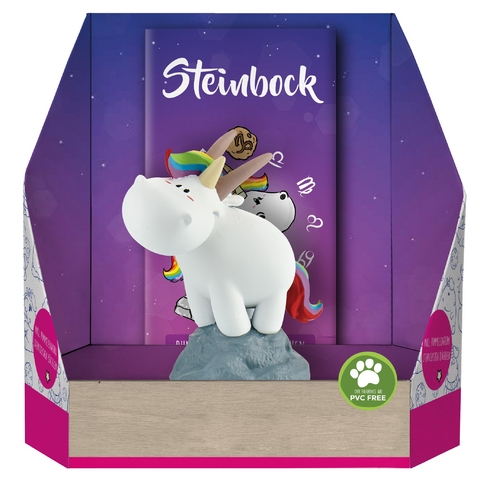 Pummeleinhorn Sammelfigur &ndash; Sternzeichen Steinbock -  Pummeleinhorn