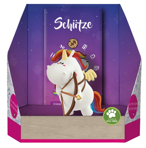 Pummeleinhorn Sammelfigur &ndash; Sternzeichen Sch&uuml;tze -  Pummeleinhorn