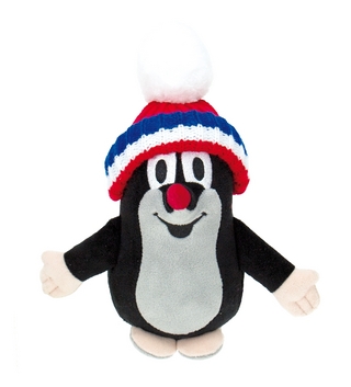 Der kleine Maulwurf Plüsch Winter mit Pudelmütze
