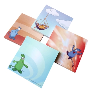 Gefühlsmonster Haftnotizen