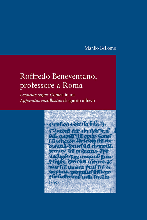 Roffredo Beneventano, professore a Roma - Manlio Bellomo