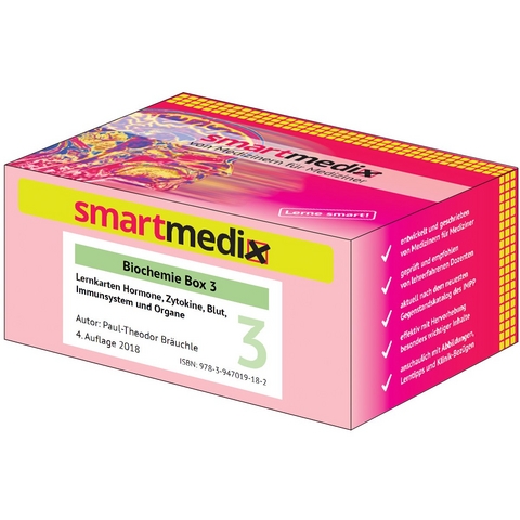 SmartMedix Lernkarten Biochemie Box 3: Hormone, Zytokine, Blut, Immunsystem und Organe - Paul-Theodor Br&auml;uchle