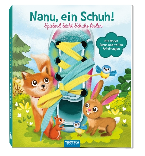 Tr&ouml;tsch Nanu, ein Schuh! Schn&uuml;rsenkelbuch - 