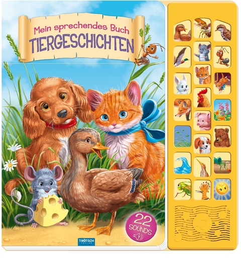 Tr&ouml;tsch Mein sprechendes Buch Tiergeschichten