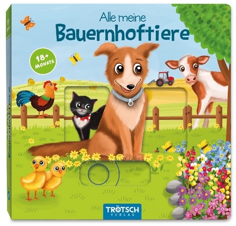 Tr&ouml;tsch Alle meine Bauernhoftiere Spielbuch - 