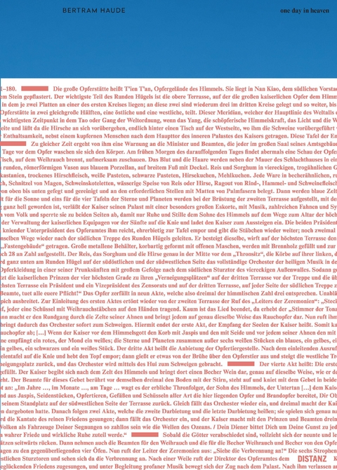 One Day in Heaven - Bertram Haude