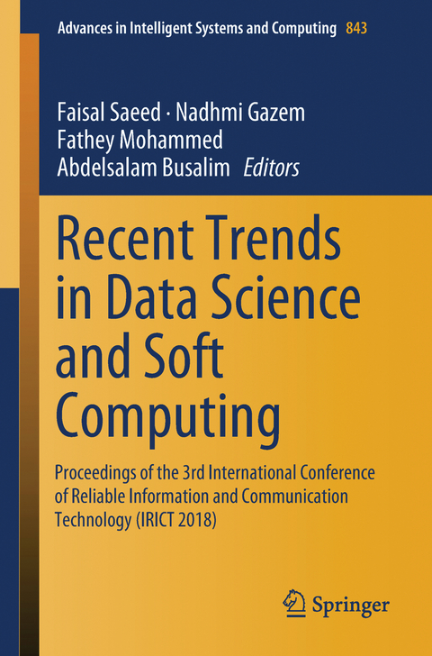 Recent Trends in Data Science and Soft Computing - 