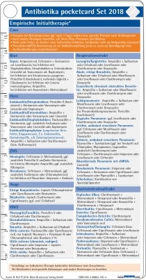 Antibiotika pocketcard Set 2018 - Herbert Hof
