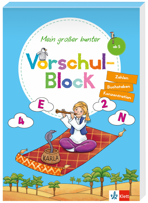 Klett Mein gro&szlig;er bunter Vorschul-Block