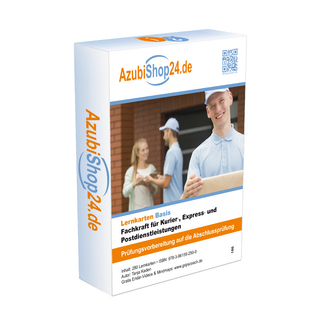 Lernkarten Fachkraft für Kurier-, Express- und Postdienstleistungen Prüfung Prüfungsvorbereitung