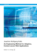 An Engineering Method for Adaptive, Context-aware Web Applications - Kaltz, Joachim Wolfgang