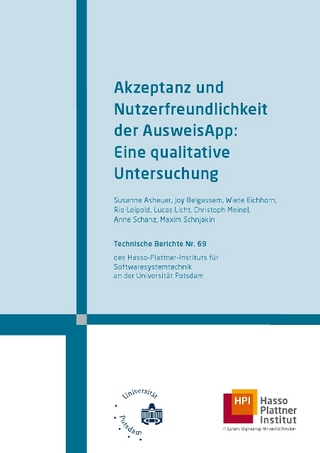 Akzeptanz und Nutzerfreundlichkeit der AusweisApp