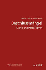 Beschlussm&auml;ngel Stand und Perspektiven - 