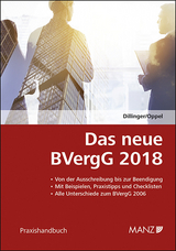 Das neue BVergG 2018 - Sophie Dillinger, Albert Oppel