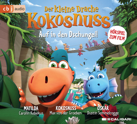 Der kleine Drache Kokosnuss &ndash; Auf in den Dschungel! - Martin Nusch, Tony Power, Mark Slater, Gabriele Walther